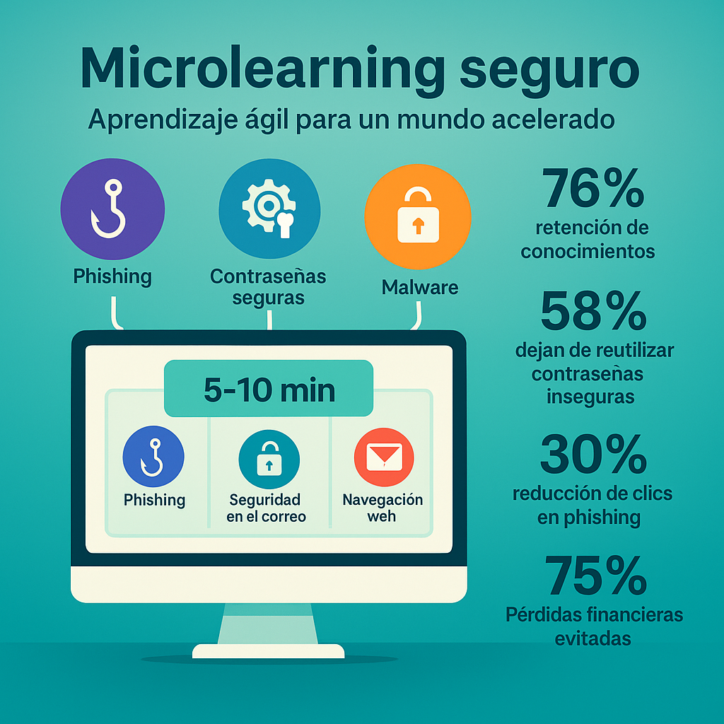 Gran impacto con microlearning seguro